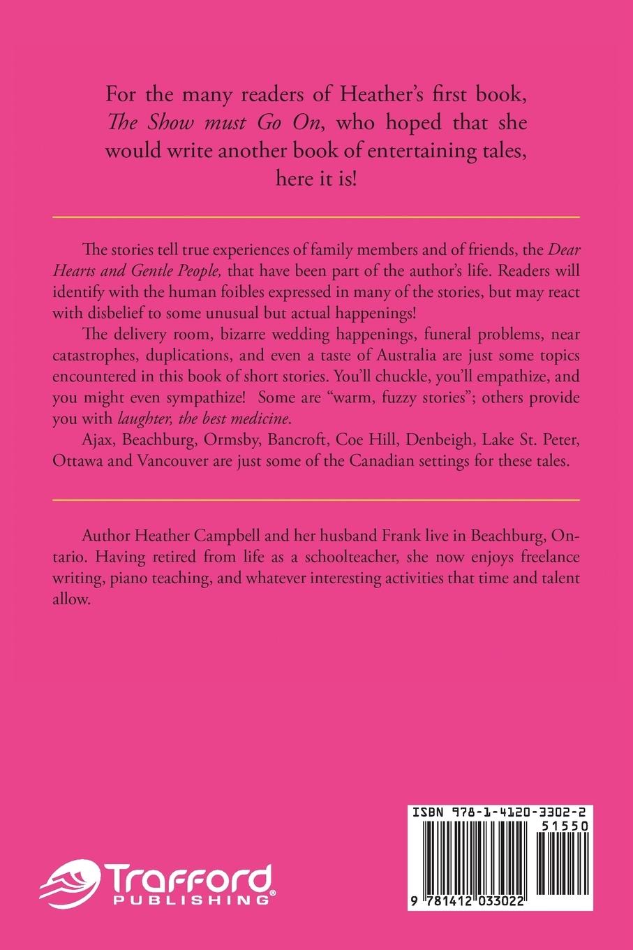 Rückseitencover Dear Hearts and Gentle People