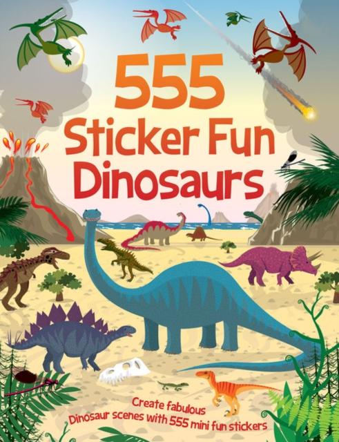Vorderes Coverbild 555 Sticker Fun - Dinosaurs Activity Book