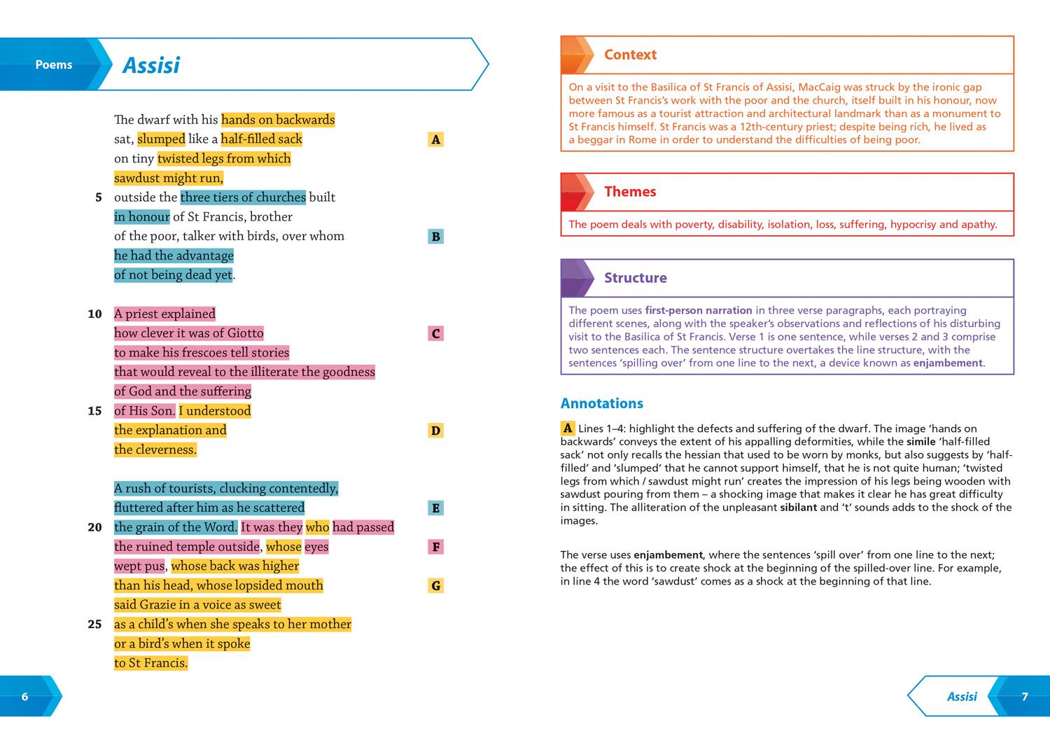 Beispielinhalt (Bild) National 5/Higher English Revision: Poetry by Norman MacCaig