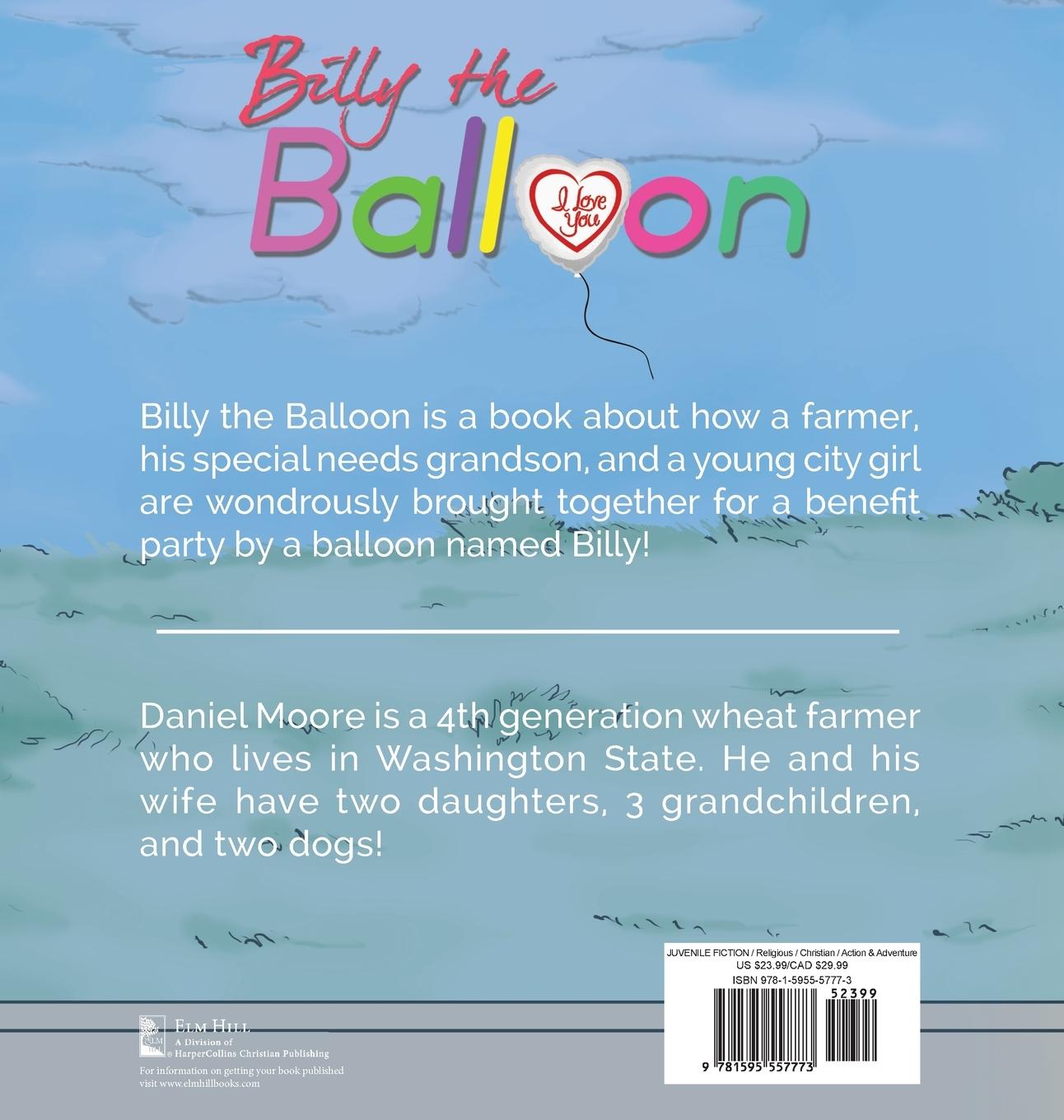 Rückseitencover Billy the Balloon