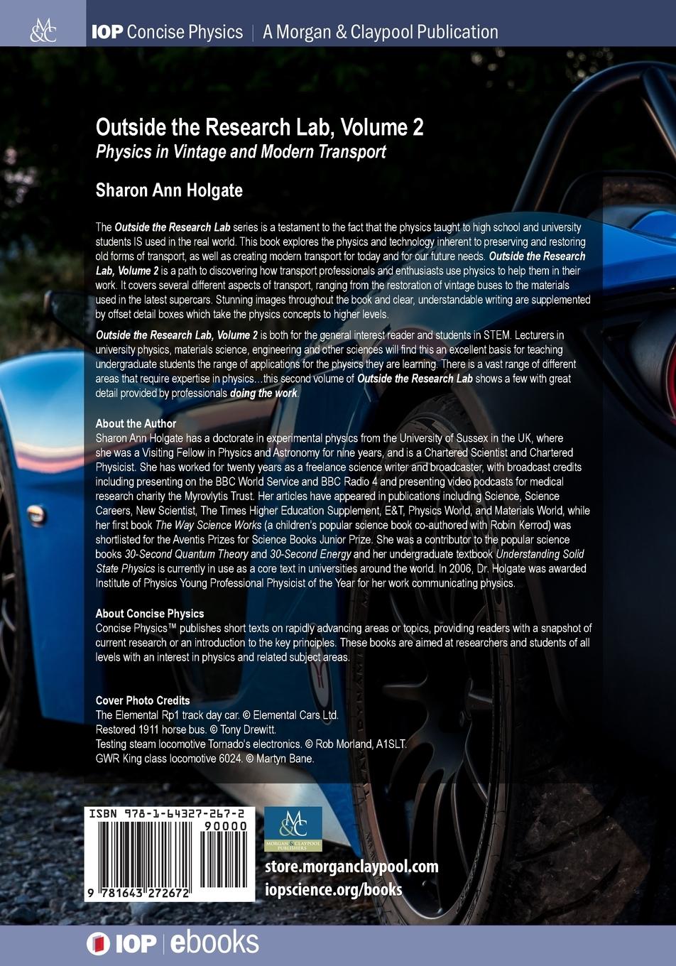 Rückseitencover Outside the Research Lab, Volume 2