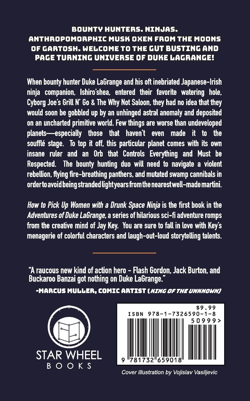 Rückseitencover How to Pick Up Women with a Drunk Space Ninja