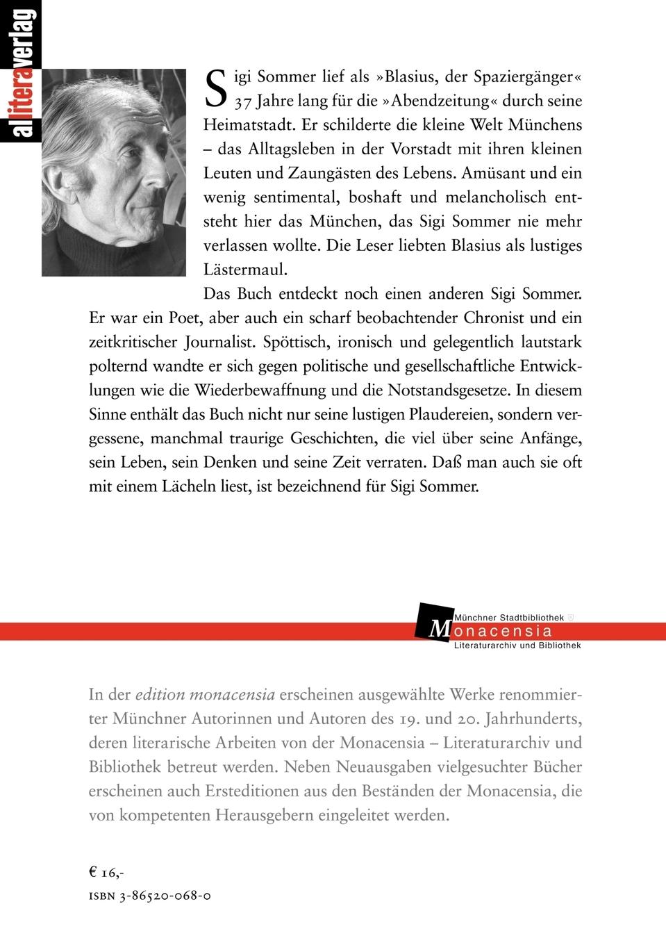 Rückseitencover Wie rasend verfliegen die Jahr