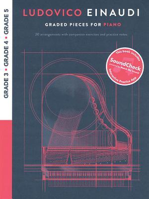 Vorderes Coverbild Ludovico Einaudi - Graded Pieces for Piano Book/Online Audio