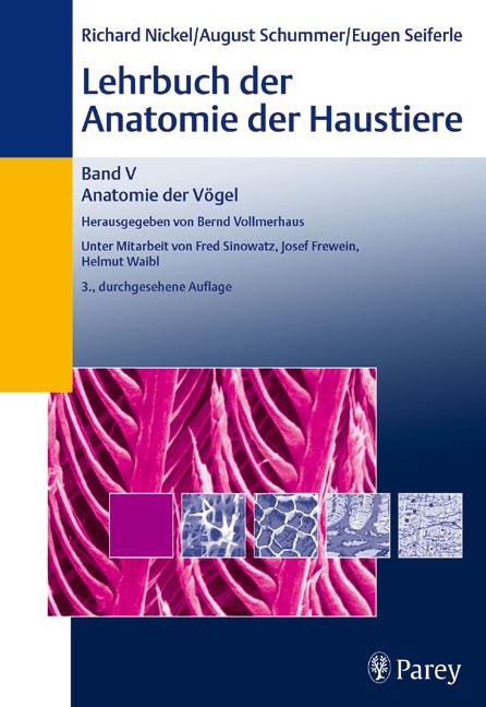 Vorderes Coverbild Lehrbuch der Anatomie der Haustiere