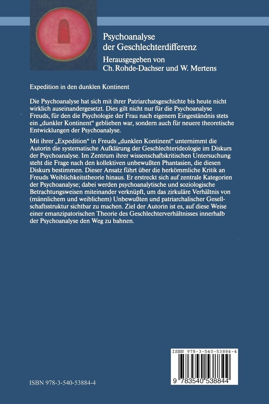 Rückseitencover Expedition in den dunklen Kontinent