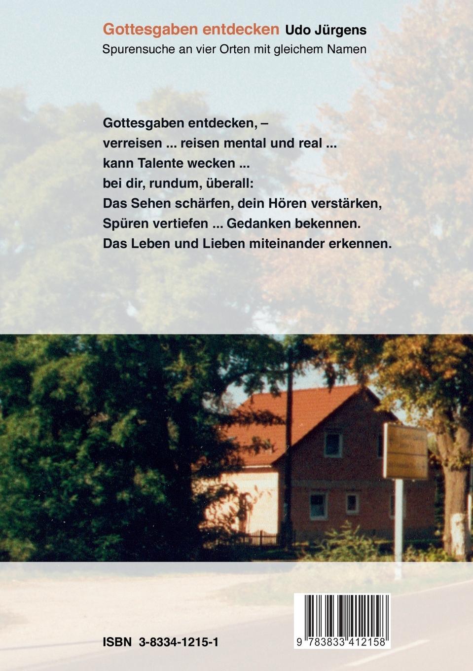 Rückseitencover Gottesgaben entdecken