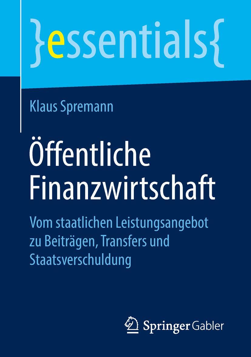 Vorderes Coverbild Öffentliche Finanzwirtschaft