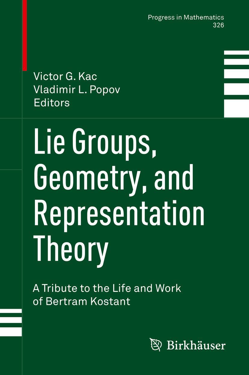 Vorderes Coverbild Lie Groups, Geometry, and Representation Theory