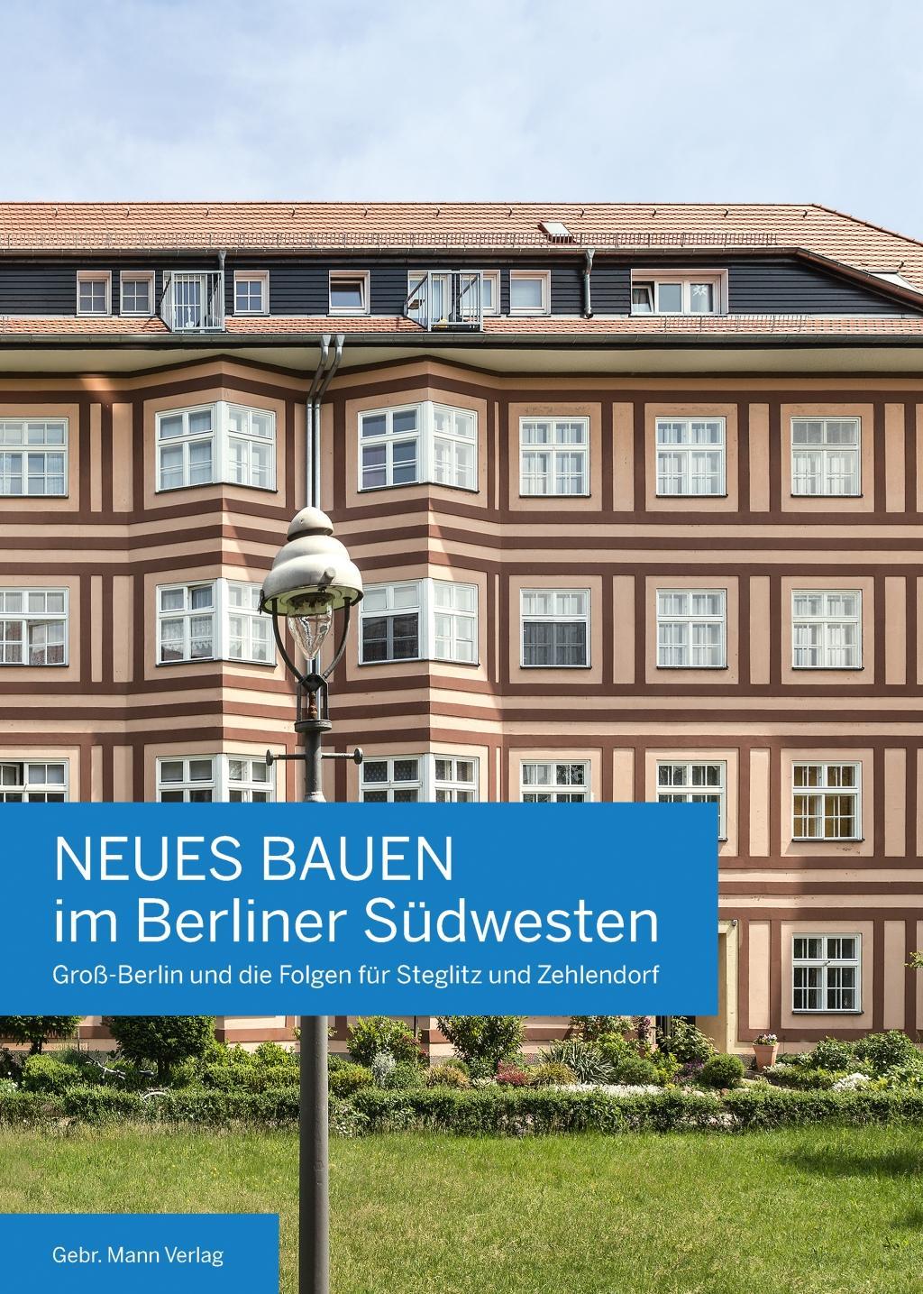 Vorderes Coverbild Neues Bauen im Berliner Südwesten