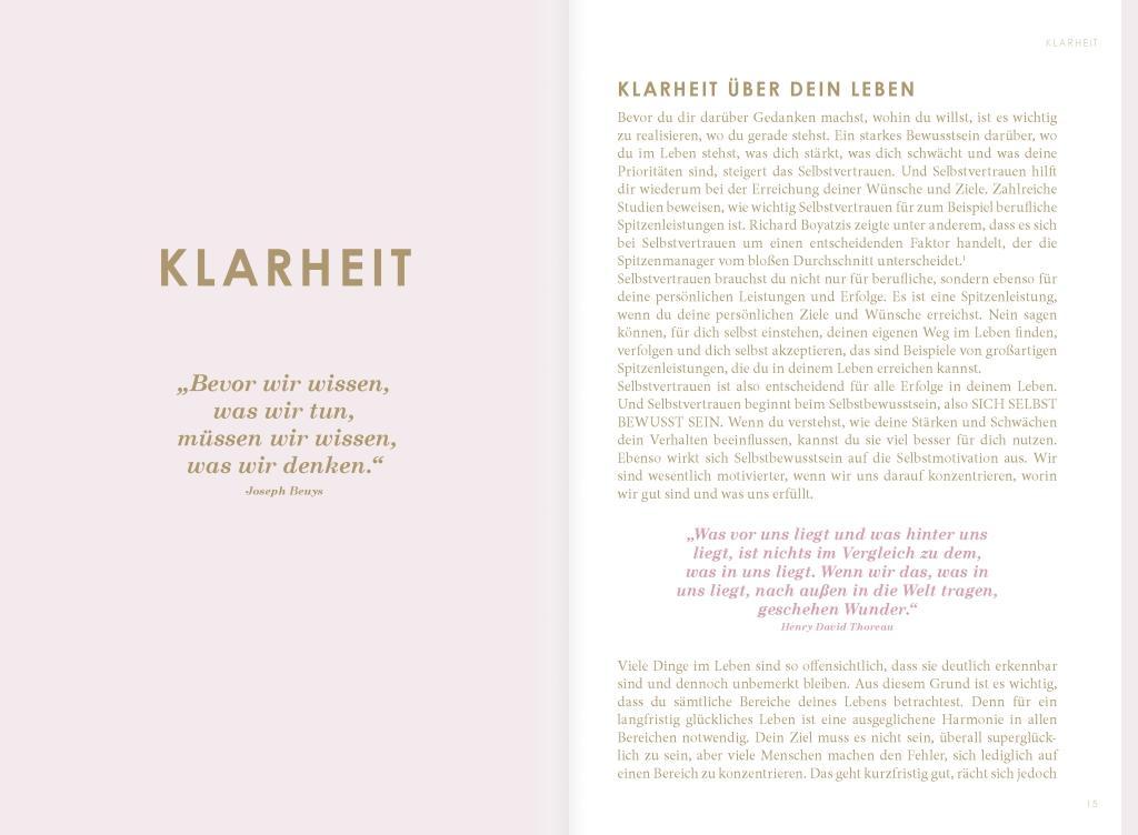 Beispielinhalt (Bild) THE NEW YOU (rosa) - Das Buch, das dein Leben verändert.