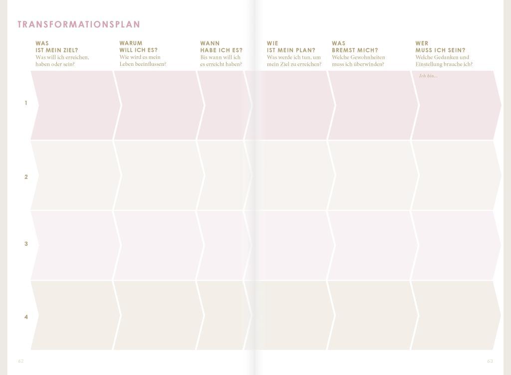 Beispielinhalt (Bild) THE NEW YOU (rosa) - Das Buch, das dein Leben verändert.