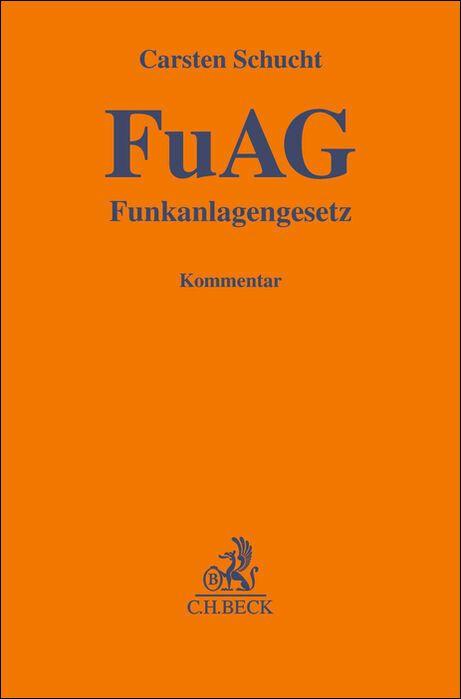 Vorderes Coverbild Funkanlagengesetz. FuAG