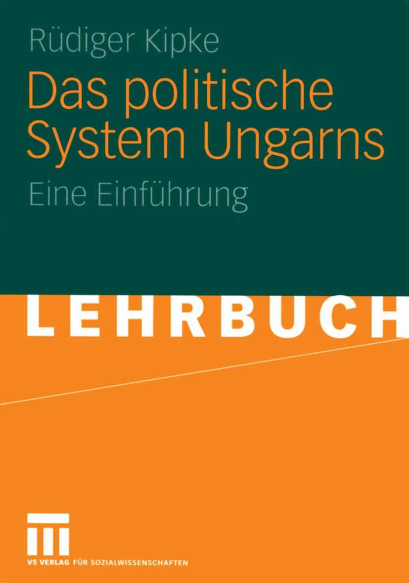 Vorderes Coverbild Das politische System Ungarns