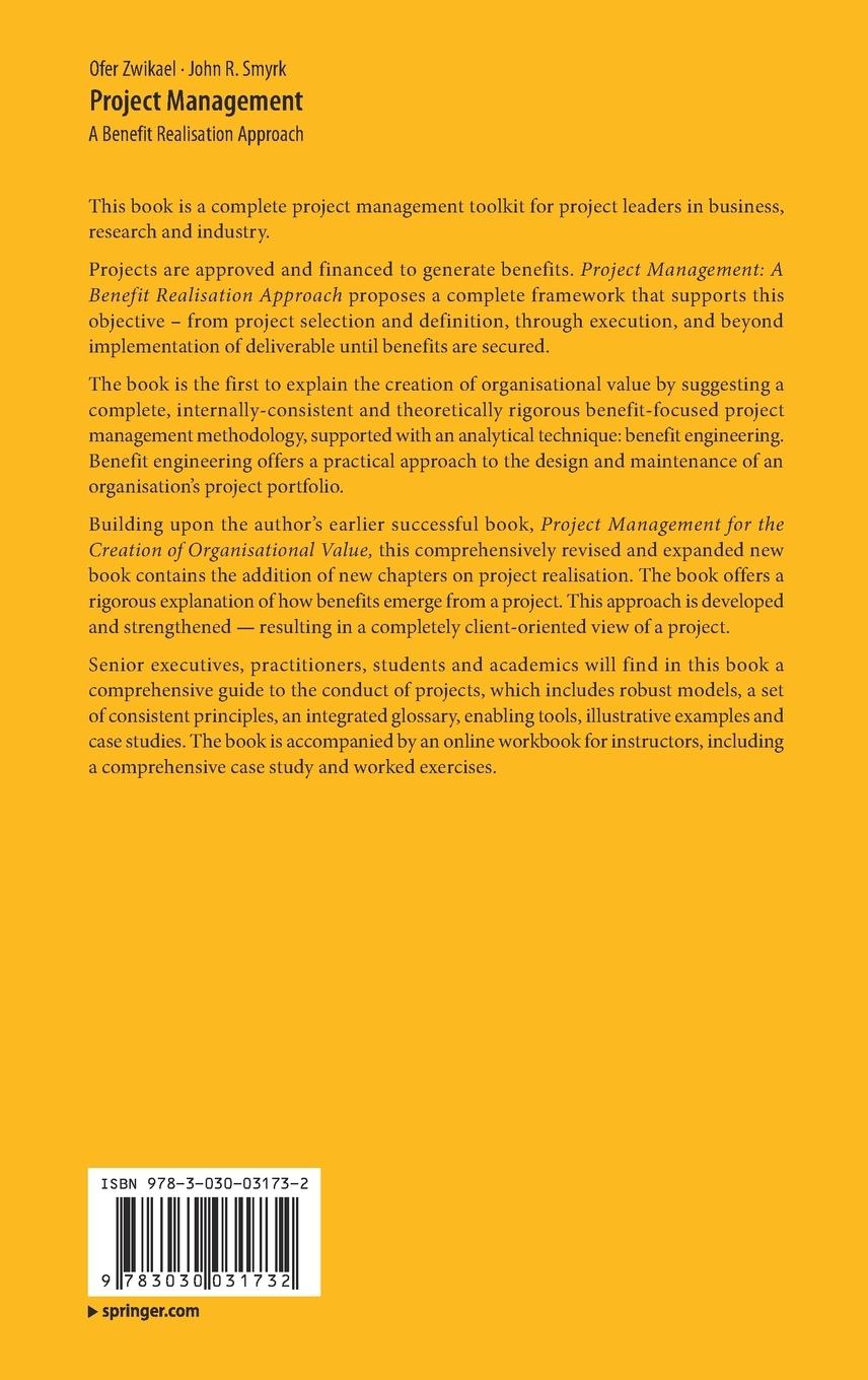 Rückseitencover Project Management