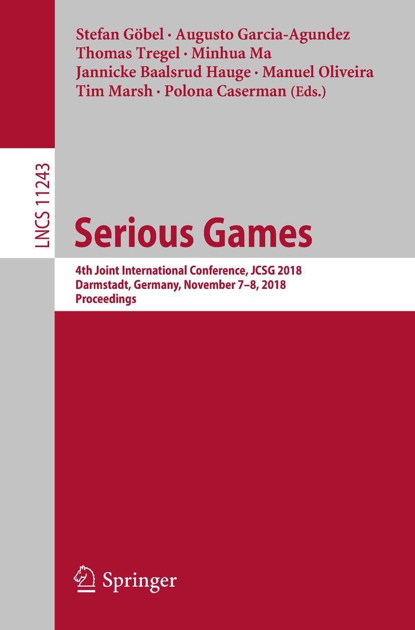 Vorderes Coverbild Serious Games