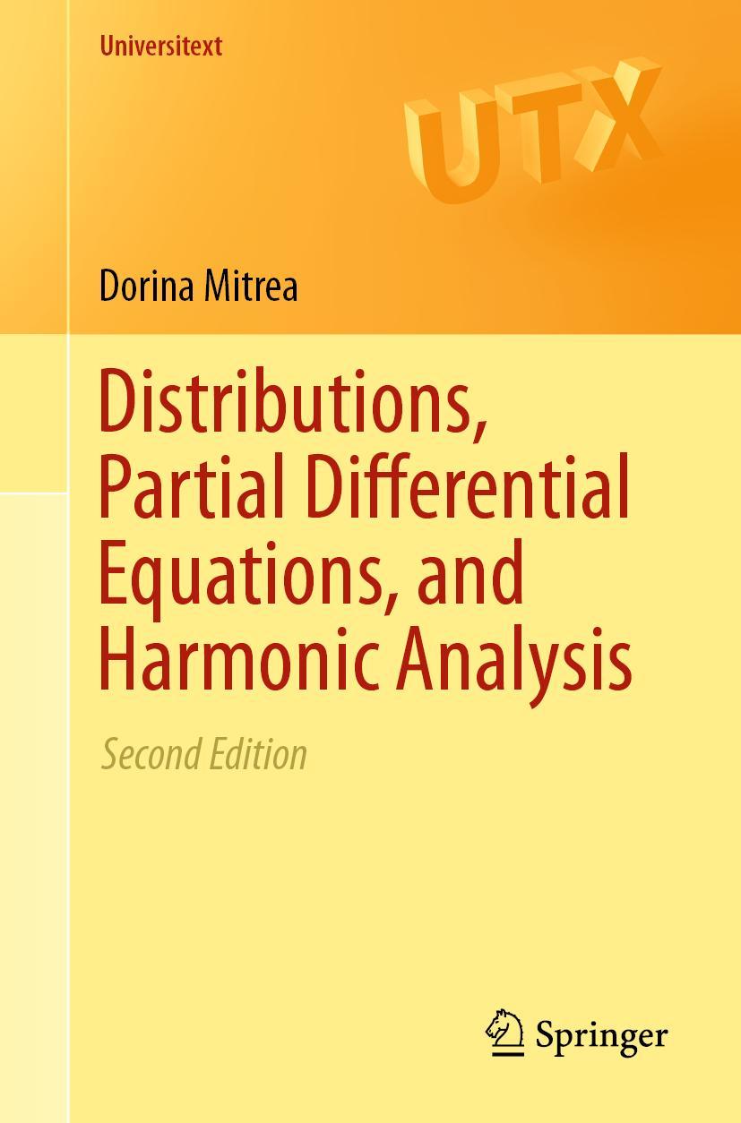 Vorderes Coverbild Distributions, Partial Differential Equations, and Harmonic Analysis