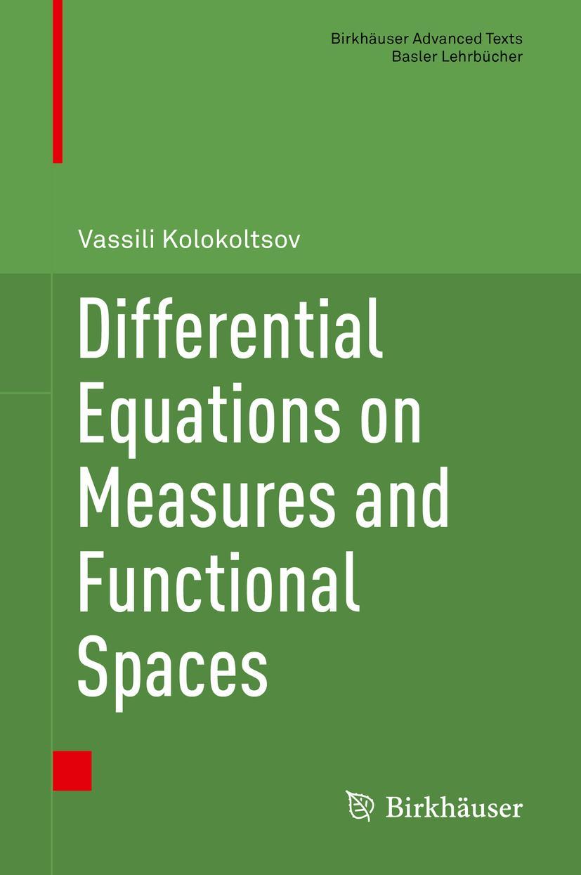 Vorderes Coverbild Differential Equations on Measures and Functional Spaces