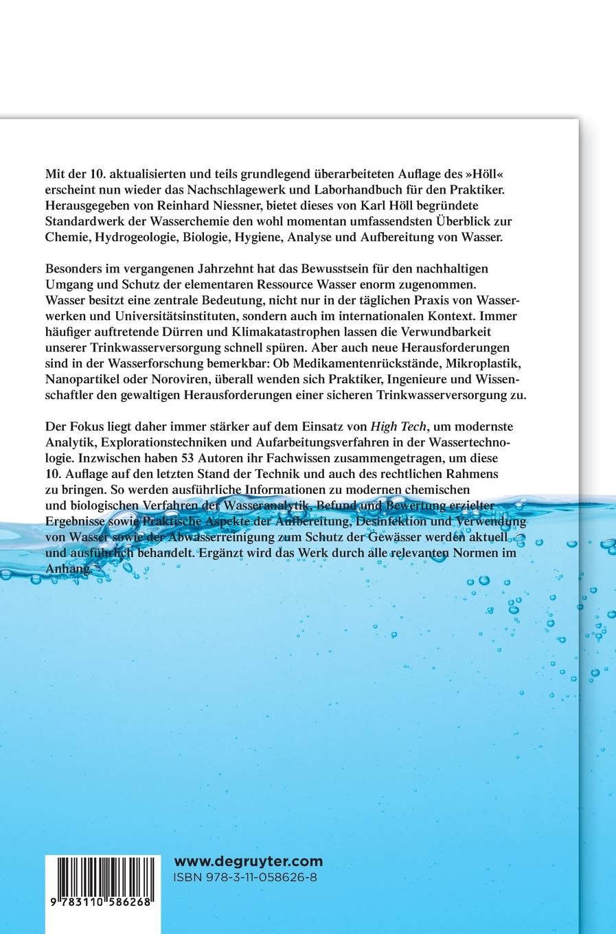 Rückseitencover Wasser