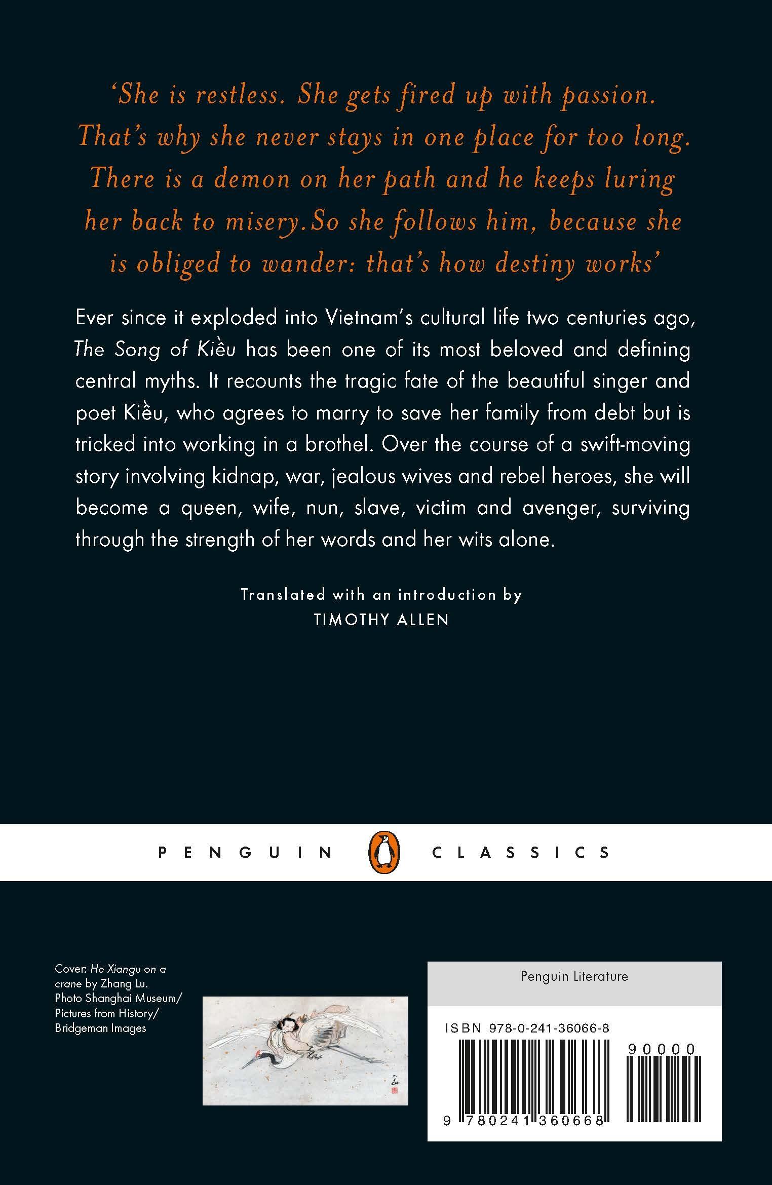 Rückseitencover The Song of Kieu: A New Lament