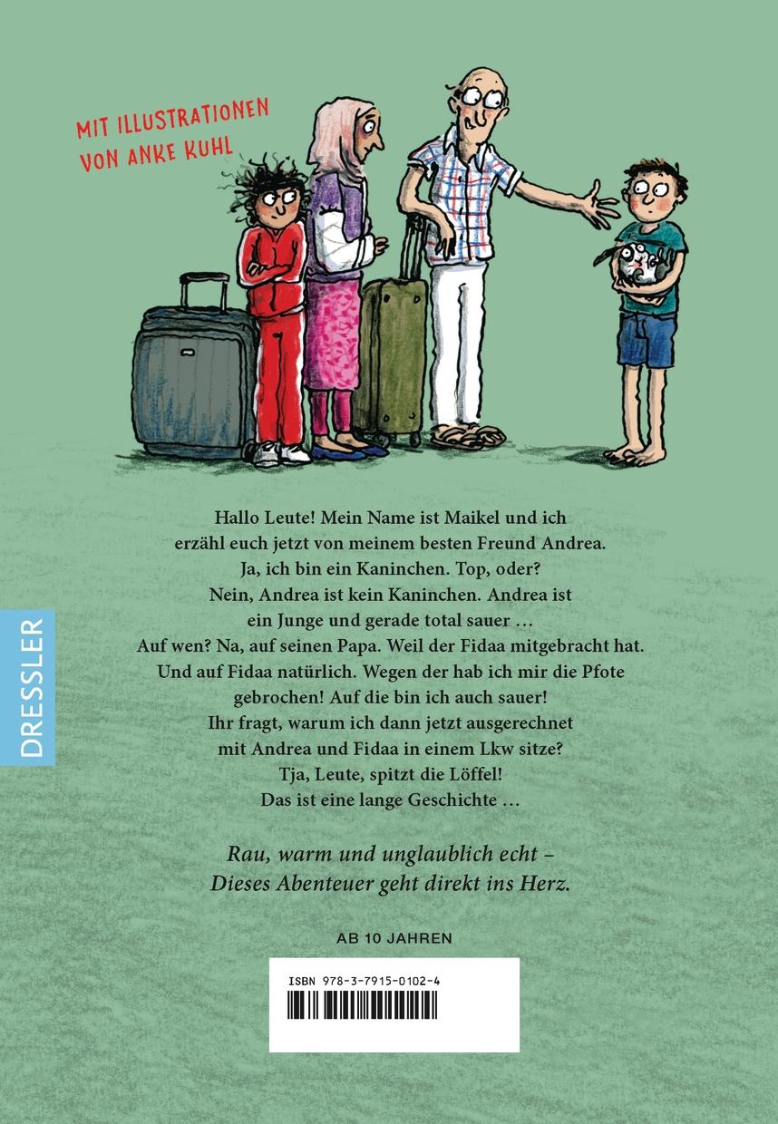 Rückseitencover Unterwegs mit Kaninchen