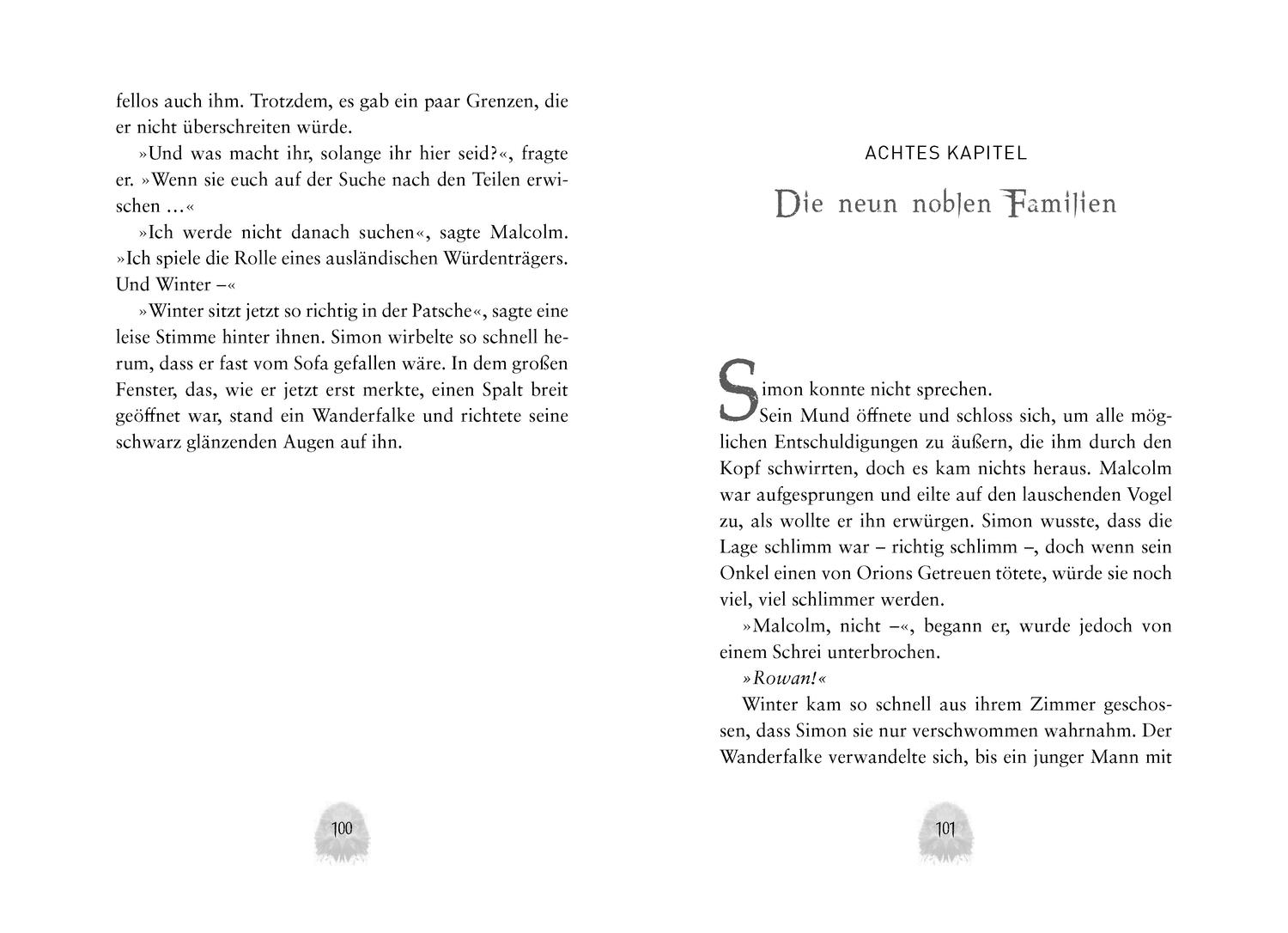 Beispielinhalt (Bild) Animox 05. Der Flug des Adlers