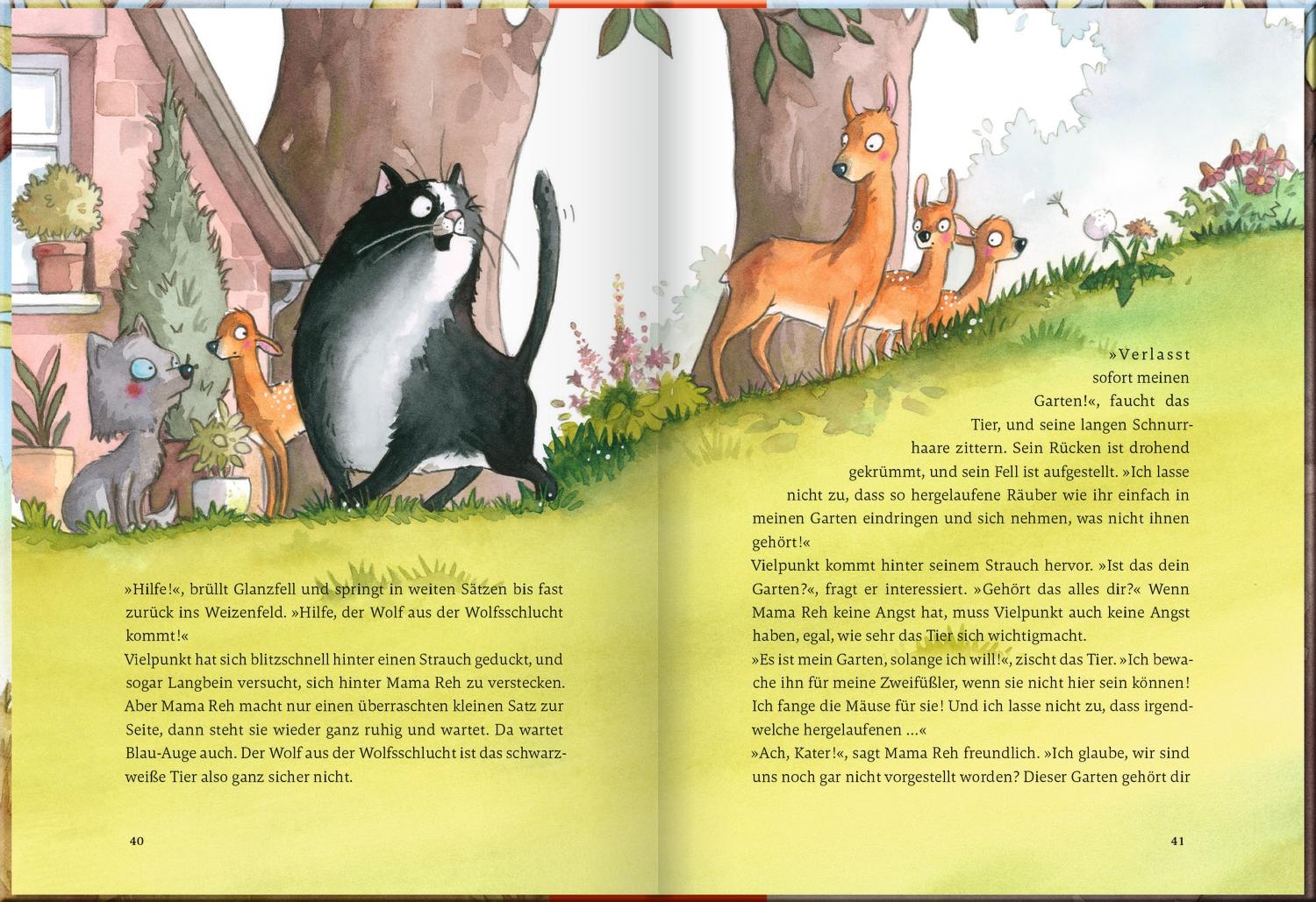 Beispielinhalt (Bild) Vom Fuchs, der ein Reh sein wollte