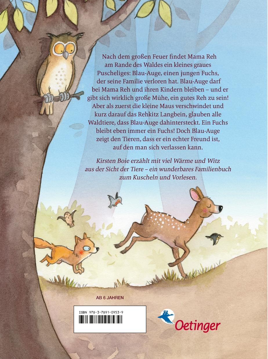 Rückseitencover Vom Fuchs, der ein Reh sein wollte