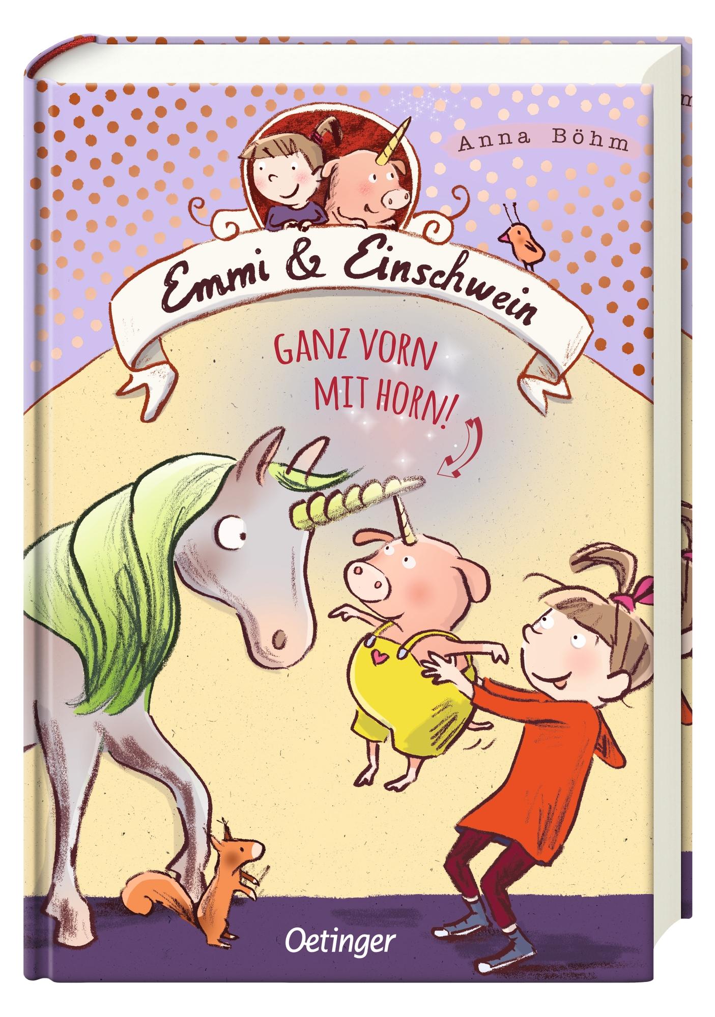 Beispielinhalt (Bild) Emmi & Einschwein 3. Ganz vorn mit Horn!