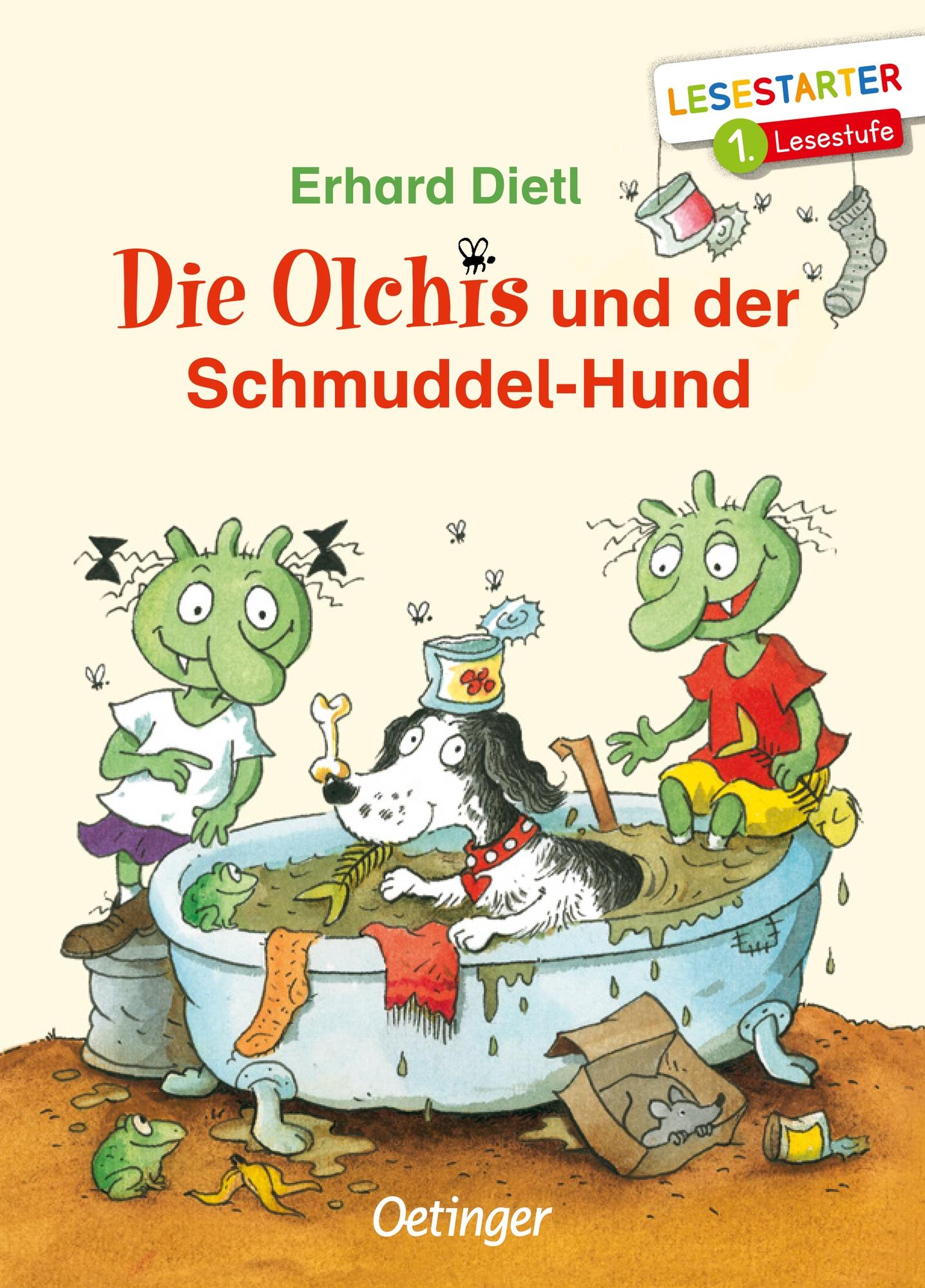 Vorderes Coverbild Die Olchis und der Schmuddel-Hund