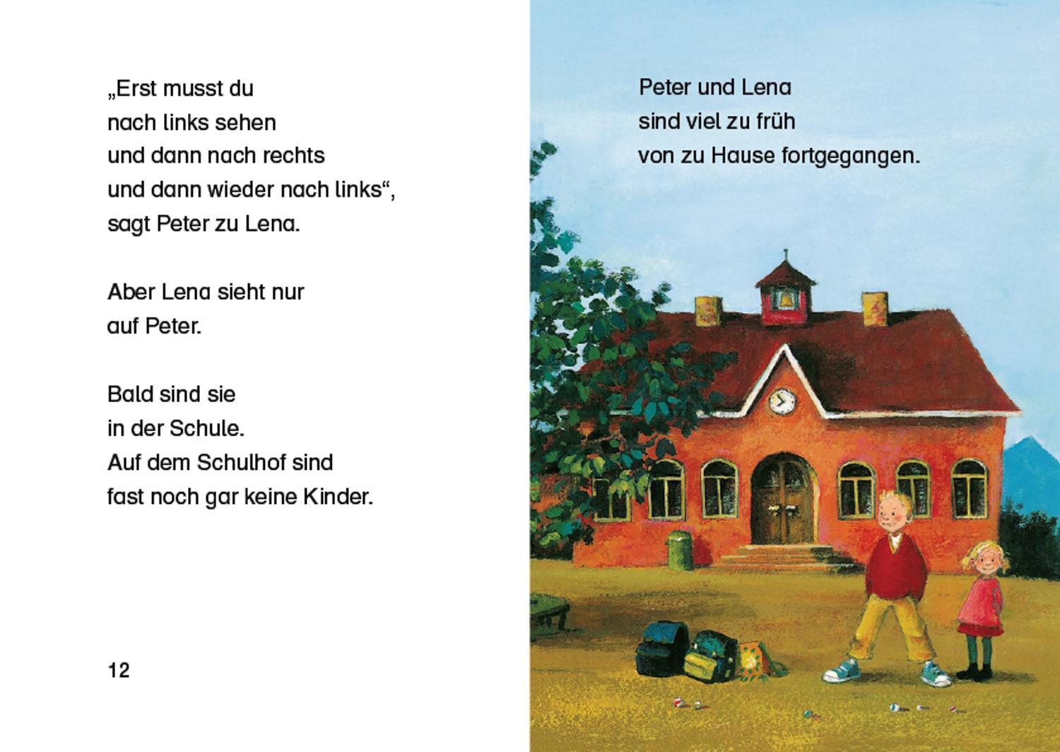 Beispielinhalt (Bild) Ich will auch in die Schule gehen