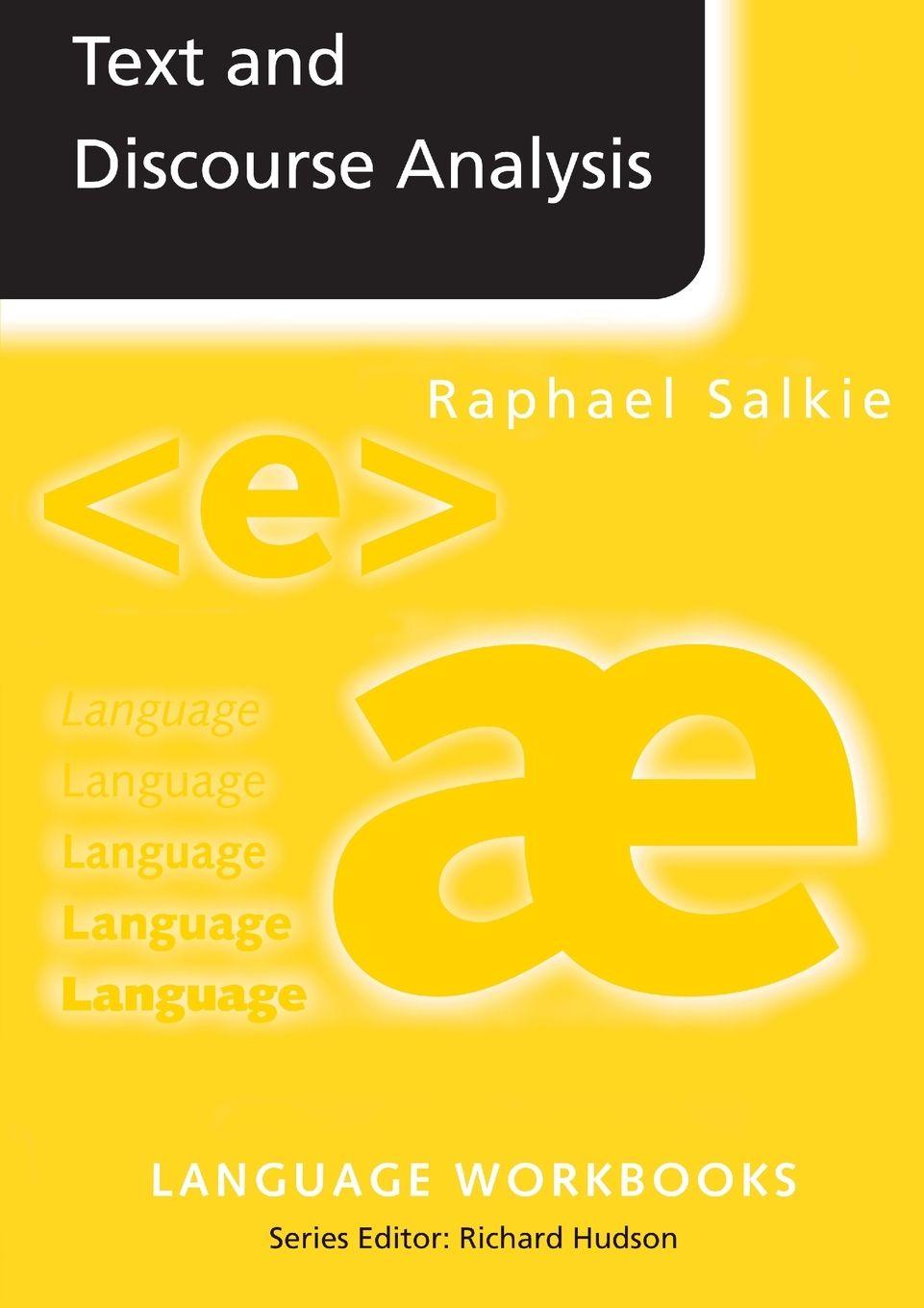 Vorderes Coverbild Text and Discourse Analysis