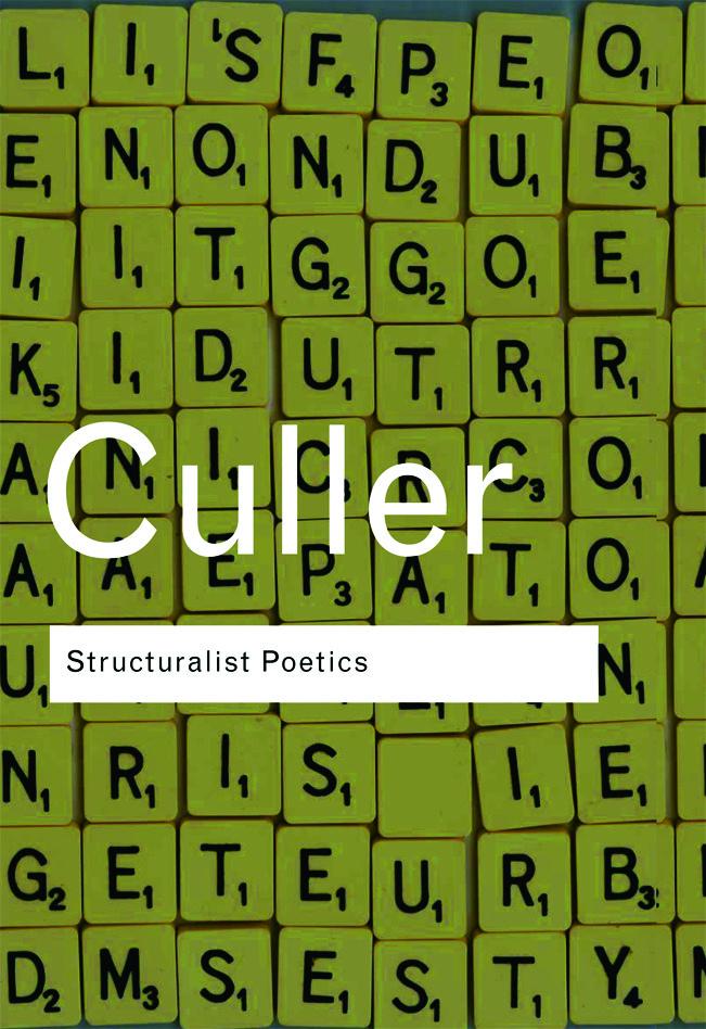 Vorderes Coverbild Structuralist Poetics