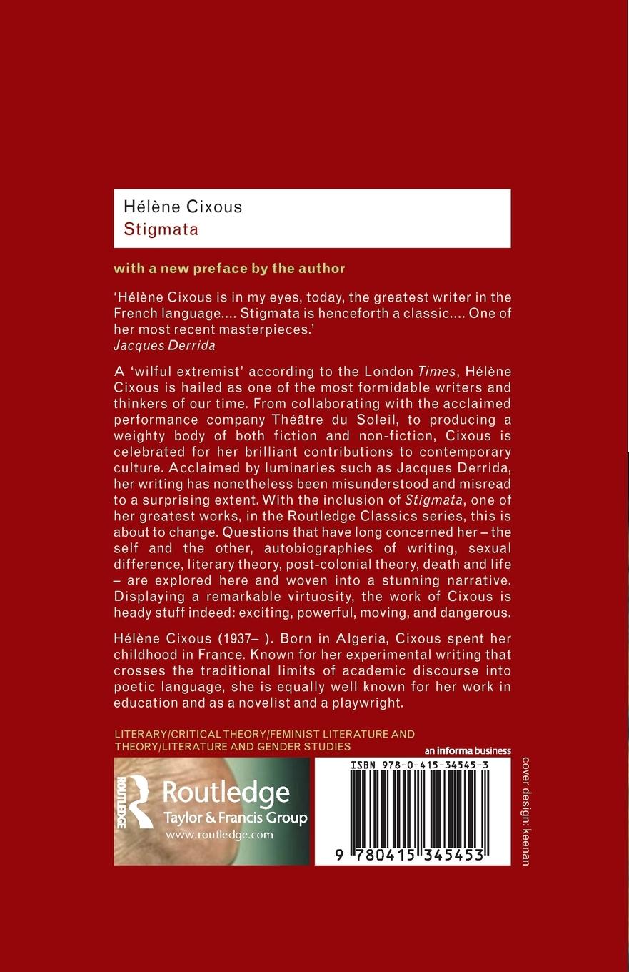 Rückseitencover Stigmata