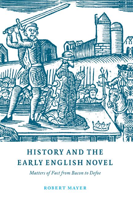 Vorderes Coverbild History and the Early English Novel