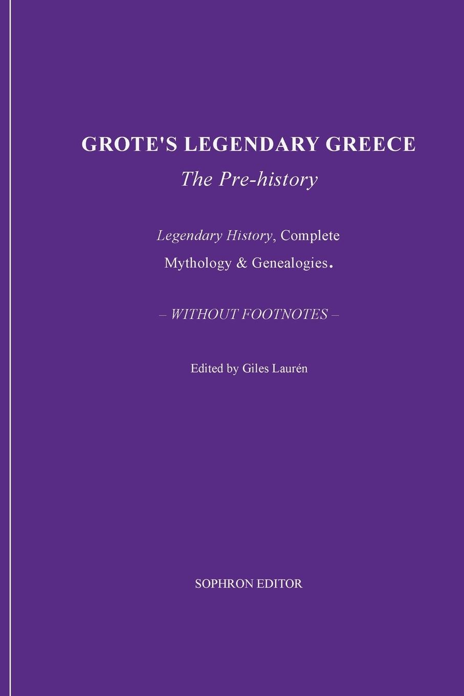 Vorderes Coverbild Grote's Legendary Greece