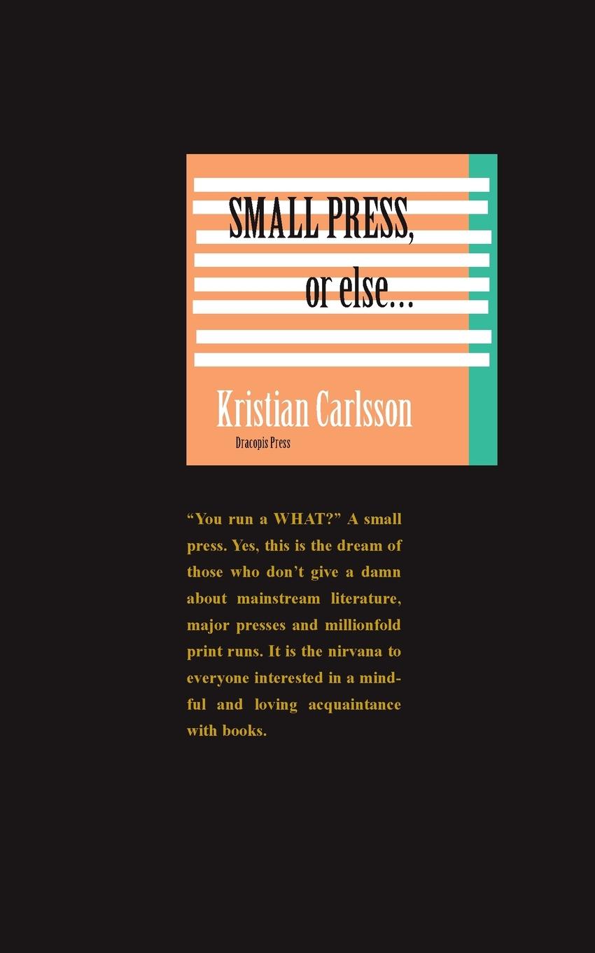 Vorderes Coverbild Small press, or else