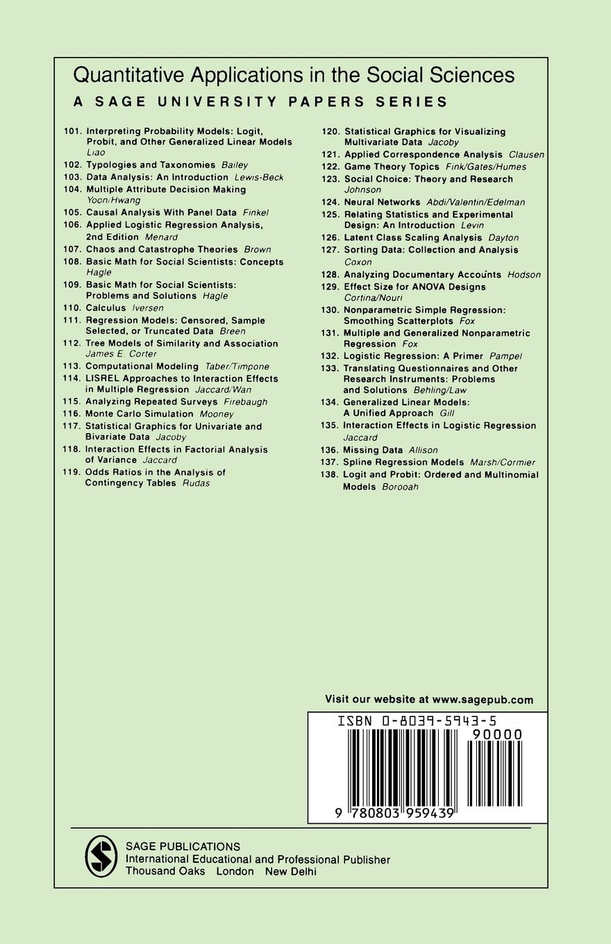 Rückseitencover Monte Carlo Simulation