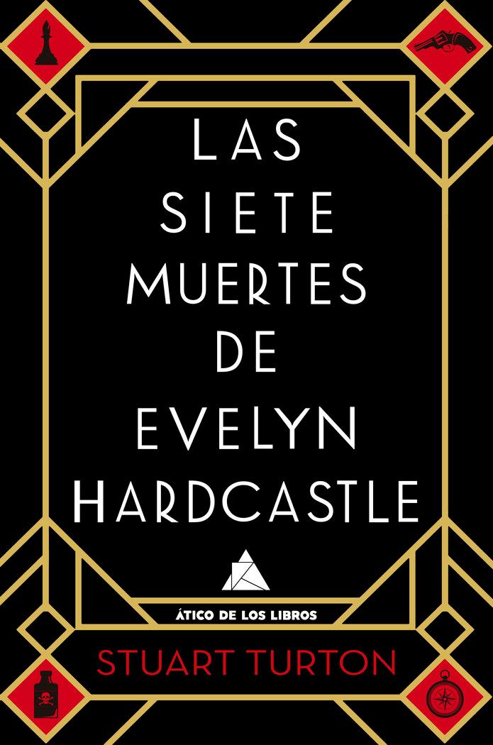 Vorderes Coverbild Siete Muertes de Evelyn Hardcastle