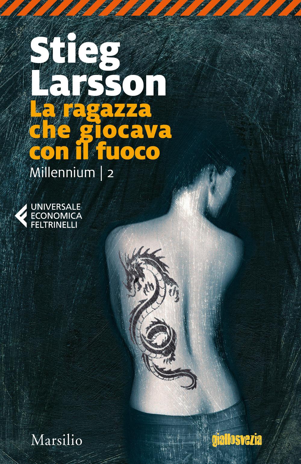 Vorderes Coverbild Larsson, S: Ragazza che giocava con il fuoco. Millennium