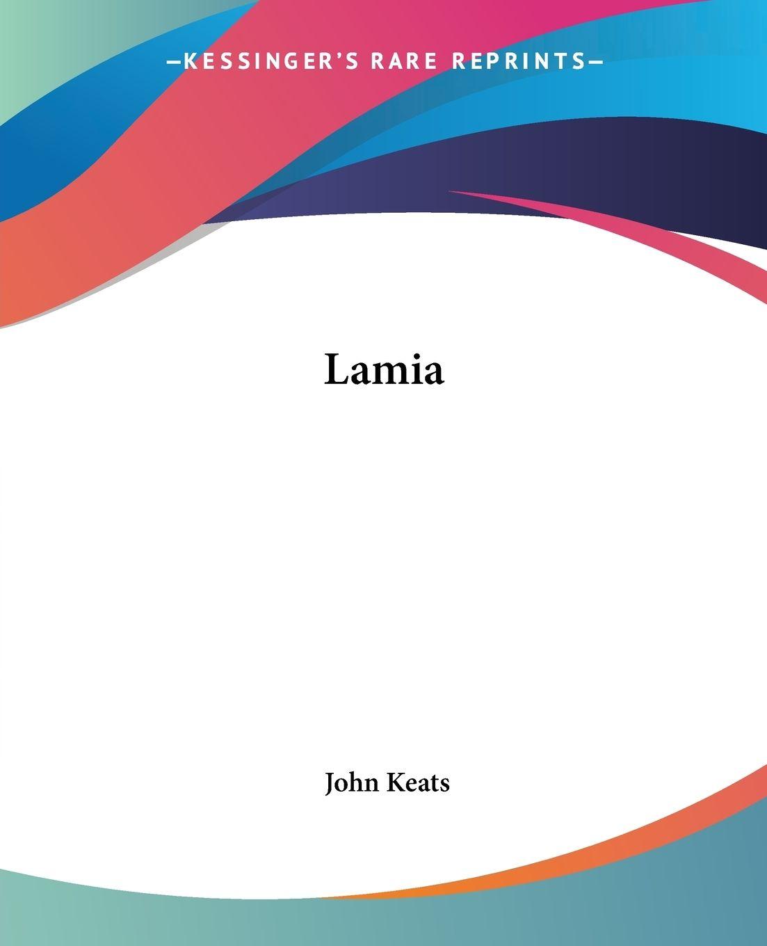 Vorderes Coverbild Lamia