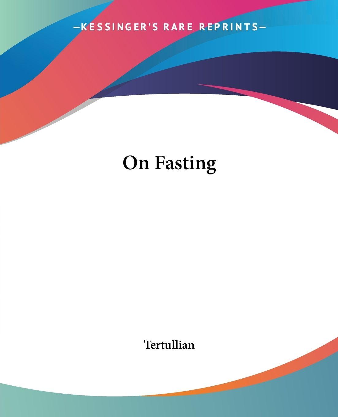 Vorderes Coverbild On Fasting