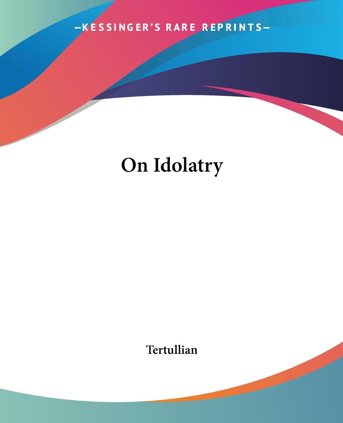 Vorderes Coverbild On Idolatry