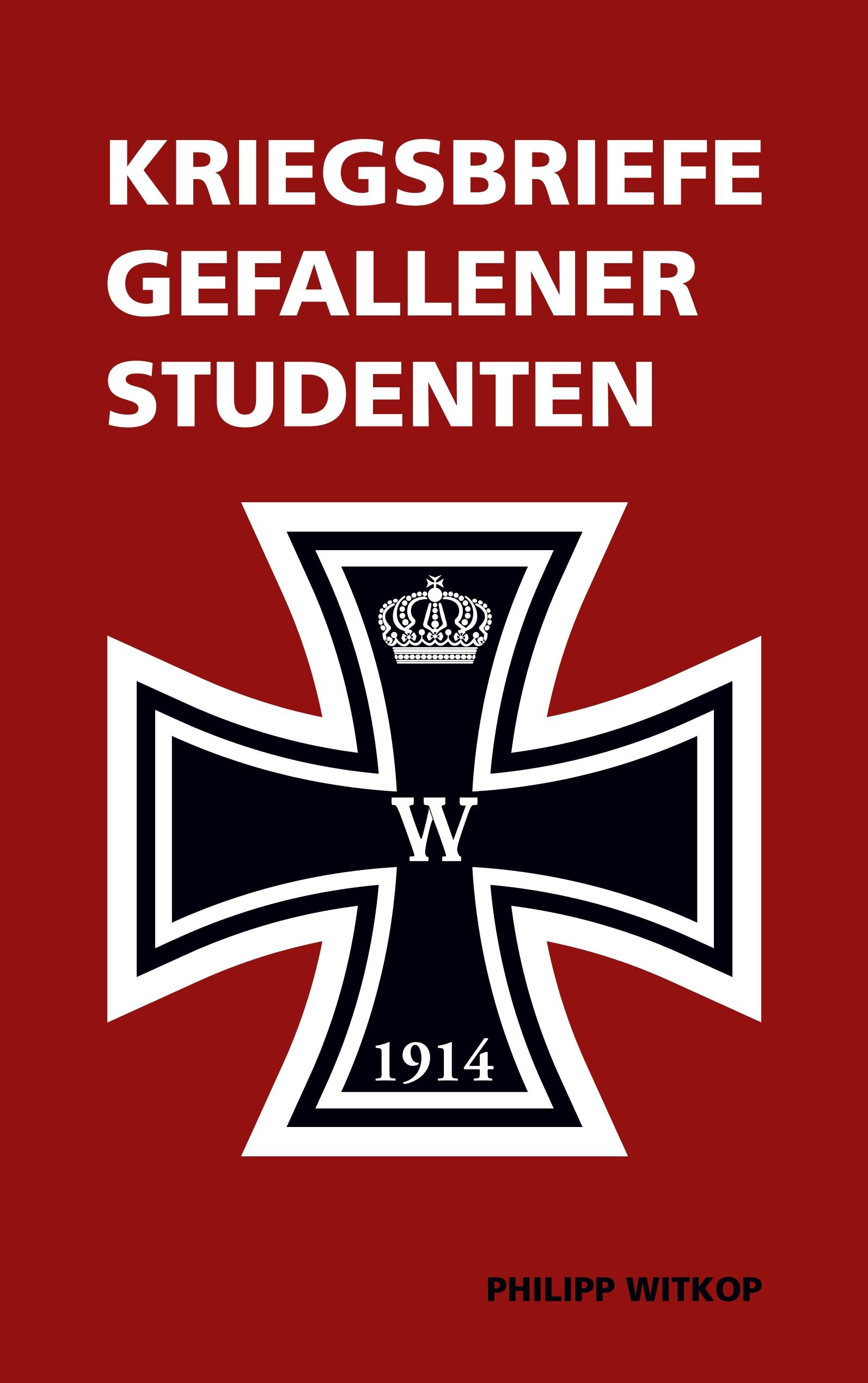 Vorderes Coverbild Kriegsbriefe gefallener Studenten