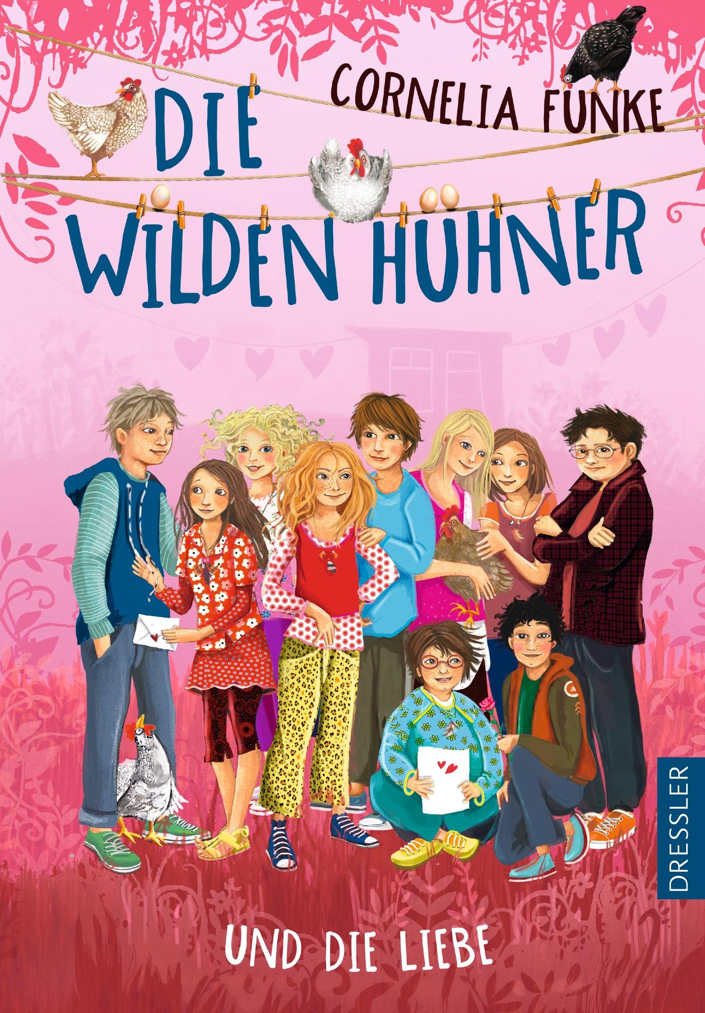 Vorderes Coverbild Die Wilden Hühner und die Liebe