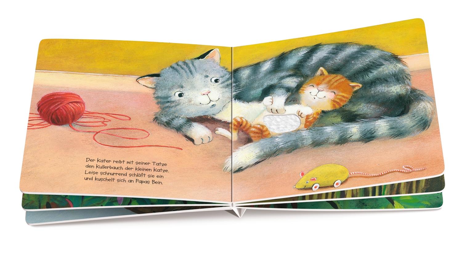 Beispielinhalt (Bild) Wie kleine Tiere schlafen gehen