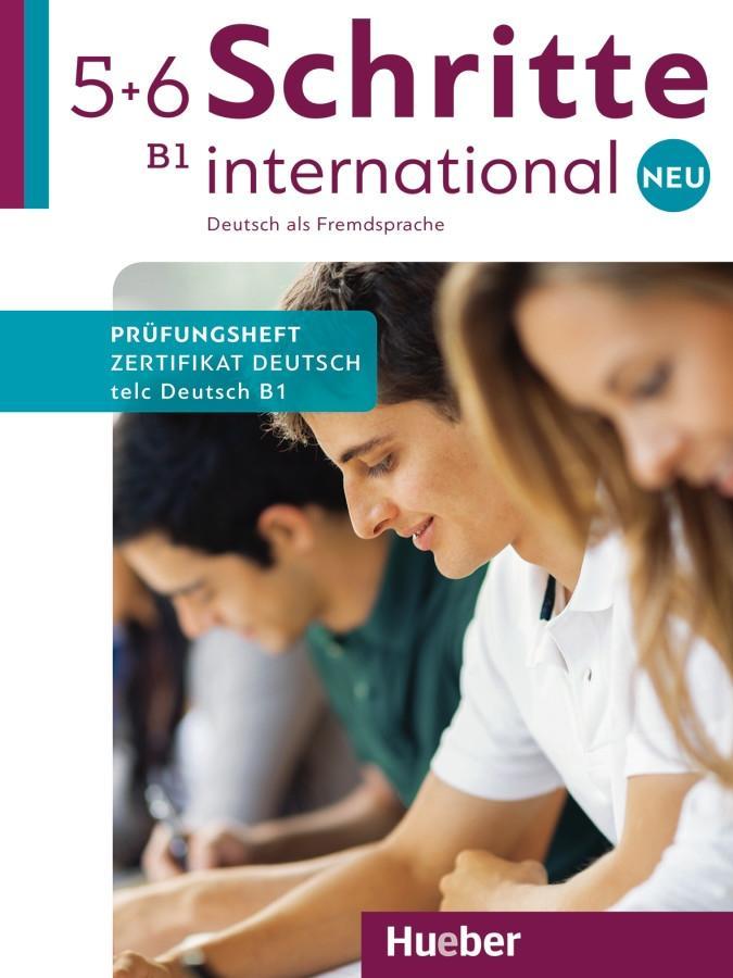 Vorderes Coverbild Schritte international Neu 5+6 B1/ Prüfungsheft Zertifikat Deutsch mit Audio-CD