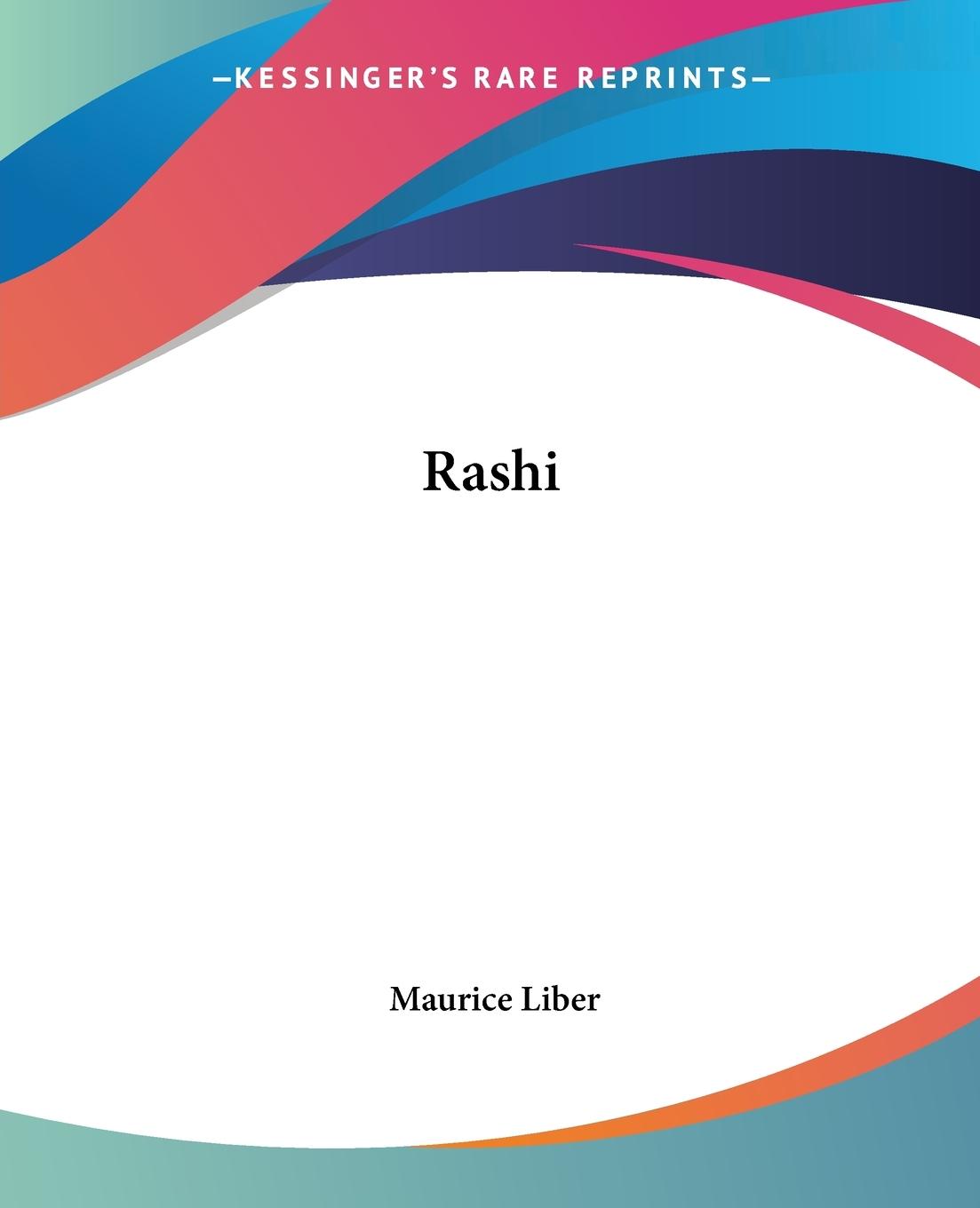 Vorderes Coverbild Rashi