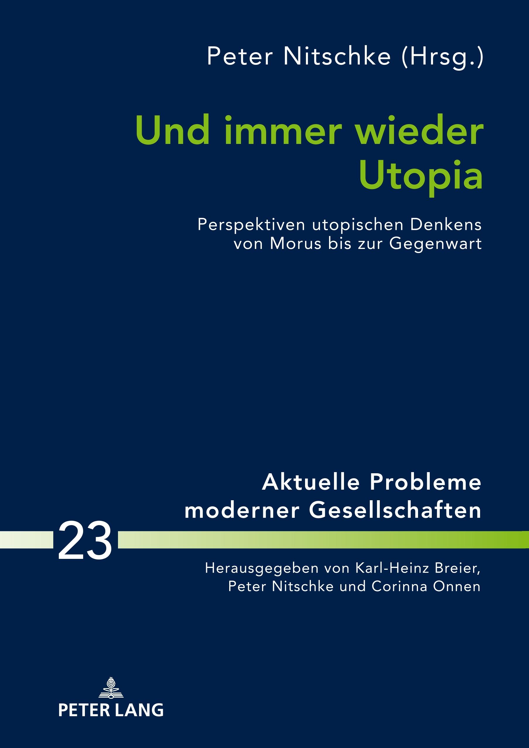 Vorderes Coverbild Und immer wieder Utopia