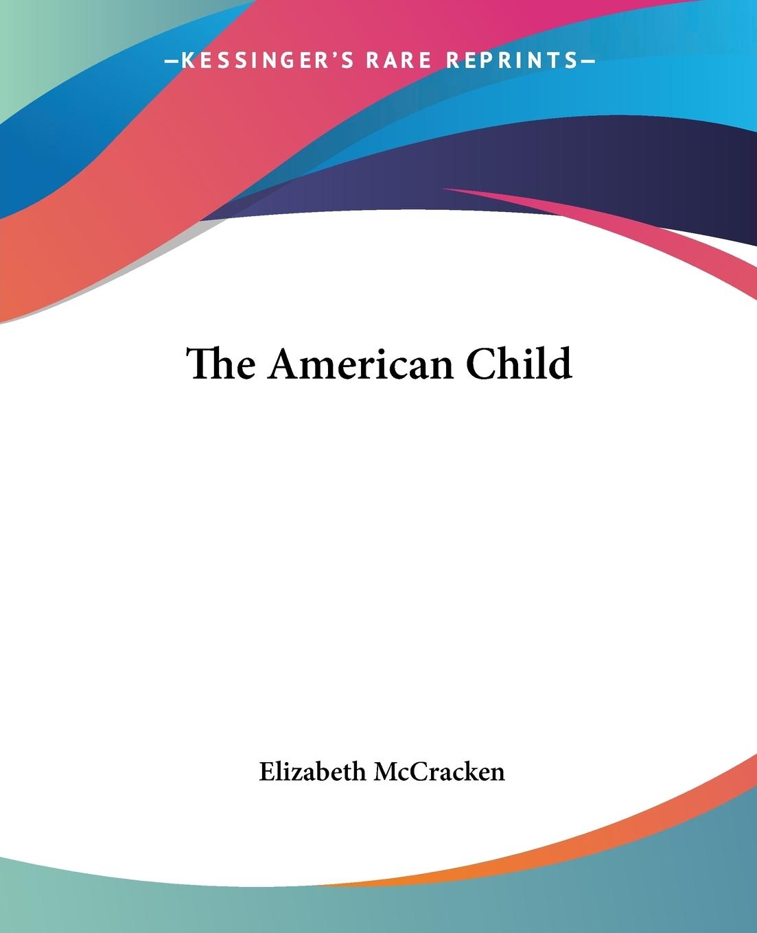 Vorderes Coverbild The American Child